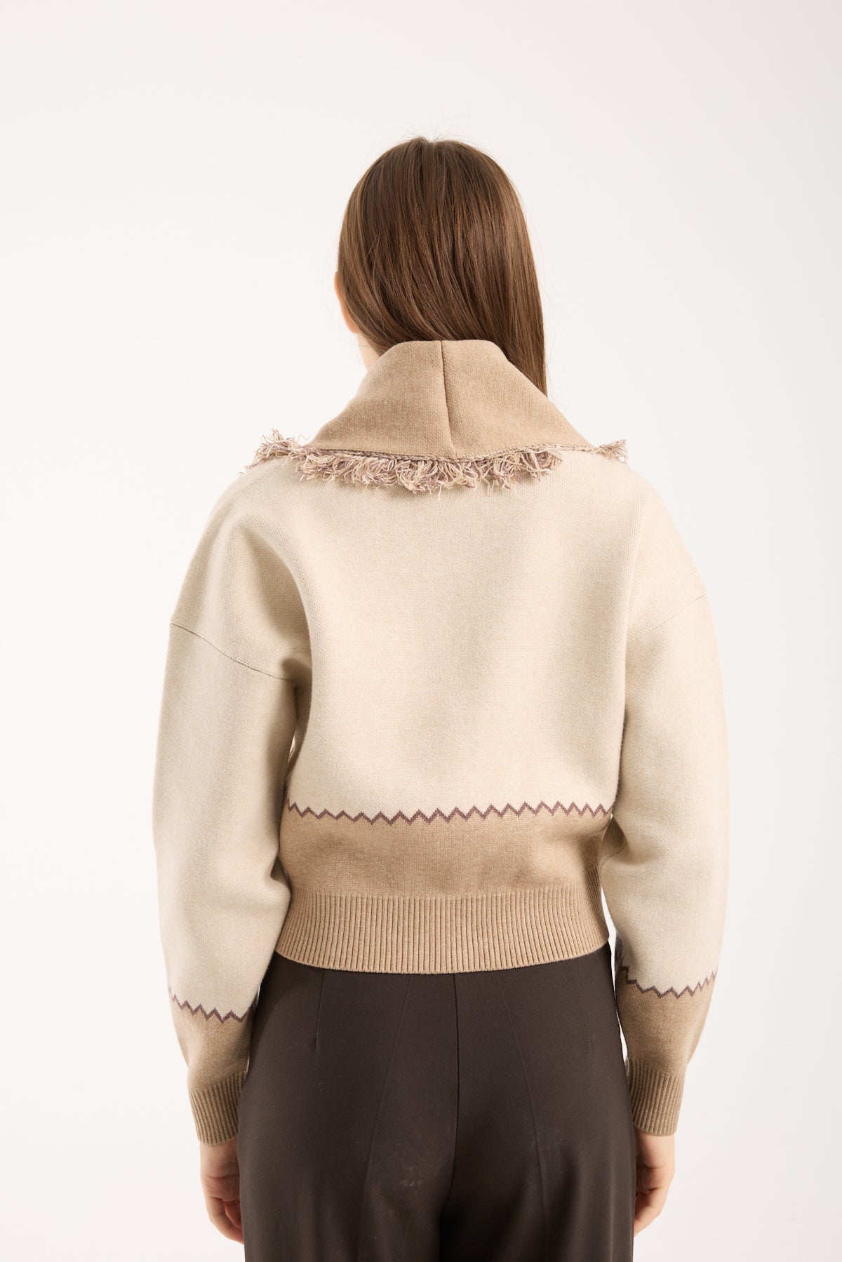 lulu beige cardigan